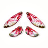 Epoxy Resin Butterfly Wing Pendants FIND-N005-65E-2