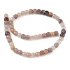 Natural Lepidolite Purple Mica Stone Beads Strands GG-CBA9281-D02-7x8mm-3