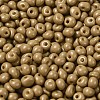 6/0 Opaque Baking Paint Glass Seed Beads SEED-M012-02A-16-3