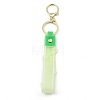 Flower PVC Rope Keychains KEYC-B015-01LG-06-2