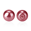 Pearlized Eco-Friendly Dyed Glass Pearl Round Bead HY-PH0002-09-B-3