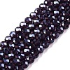 Electroplate Glass Beads Strands LS-EGLA-A044-T4mm-A15-1