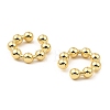 Rack Plating Brass Cuff Earrings LS-EJEW-L261-012G-2