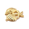 Ion Plating(IP) 304 Stainless Steel Pendants LS-STAS-I197-003G-4
