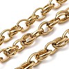 304 Stainless Steel Oval Link Chains CHS-Z007-07G-1