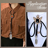 16Pcs 2 Styles Alloy Cord Ends FIND-GF0009-76-5