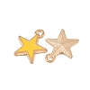 Alloy with Enamel Charms AL-CBA9C31-06G-F-2
