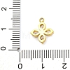 304 Stainless Steel Micro Pave Cubic Zirconia Pendants X-STAS-U042-06G-05-3