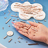 560Pcs 10 Styles Iron Slide On End Clasp Tubes DIY-TA0015-90-7