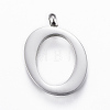 Tarnish Resistant 304 Stainless Steel Pendants LS-STAS-F129-O-P-2