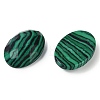 Synthetic Malachite Cabochons G-G760-A14-2