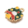 Christmas Theme Alloy Enamel Pendants FIND-M039-02C-2