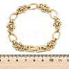 304 Stainless Steel Link Chain Bracelets for Women BJEW-P391-02A-G-3