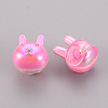 1-Hole Acrylic Shank Buttons BUTT-S027-01D-2