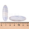 Natural Blue Lace Agate Pendants G-K381-14B-3
