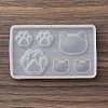 Pendant Silicone Molds AJEW-S041-02C-4
