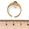 304 Stainless Steel Cuff Open Rings RJEW-F213-03G-08-5