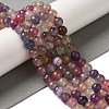 Dyed & Heated Natural Dragon Veins Agate Beads Strands G-P539-A01-01-2