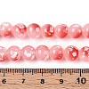 Baking Paint Glass Beads Strands DGLA-N015-8mm-03-4