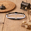 2Pcs Adjustable Valentine's Day Couple Braided Bracelet Sets BJ0894-1-3