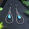 Elegant and Stylish Turquoise Earrings with Unique Personality Charm FF3029-6-1