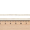 304 Stainless Steel Cable Chain Necklaces X-NJEW-M151-24G-2