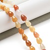 Natural Topez Jade Beads Strands G-B106-A27-01-2