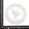 201 Stainless Steel Connector Charms/Links STAS-D386-04I-P-3