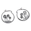 Alloy Hoop Earrings FS-WG4BE07-01-1-5