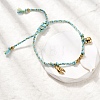 Fish & Carb & Whale 304 Stainless Steel Bracelets BJEW-K237-18G-3