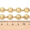 304 Stainless Steel Oval Link Chain Necklaces & Bracelets Sets for Women SJEW-F228-01G-5