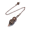 Brass Dowsing Pendulum Big Pendants G-Q165-04-2