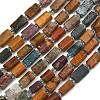 Natural Ocean Jasper Beads Strands G-H352-A01-03-2