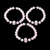 Natural Mixed Gemstone Beaded Stretch Bracelet for Women BJEW-A145-01-6