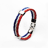 Imitation Leather Multi-strand Bracelets for Women Men WG7AE3D-18-1