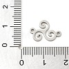 201 Stainless Steel Laser Cut Connector Charms STAS-R133-02P-01-3