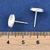 304 Stainless Steel Stud Earring Settings STAS-H436-20B-G01-3