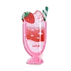 PVC Plastic Claw Hair Clips for Women Girl OHAR-D001-07B-1
