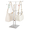 Stainless Steel Double T Bar Jewelry Display Towers ODIS-WH0108-065-1