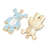 Alloy Enamel Pendants AL-CBA5FAE-02G-F-3