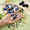 DIY Beaded Keychain Bracelet Making Kit DIY-TA0004-23-35