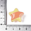 Printed Transparent Acrylic Beads OACR-N161-07C-3