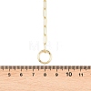 Brass Paperclip Chain Y Lariat Necklaces NJEW-H087-06F-G-5