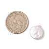 Natural Keshi Pearl Pendants PALLOY-JF04826-2