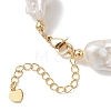 Natural Baroque Pearl Keshi Pearl Beaded Necklaces for Women NJEW-JN05870-5