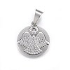 Non-Tarnish 304 Stainless Steel Pendants STAS-P211-23P-1