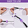 2Bags 2 Styles Resin Hair Beads for Hair Braiding Tool DIY-CA0008-38B-4