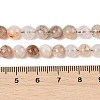 Natural Black Gold Rutilated Quartz Beads Strands G-H093-B02-6MM-3