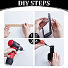4pcs Acrylic Championship Belt Organizer Holder ODIS-WH0108-062-1-4