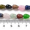 Natural & Synthetic Mixed Gemstone Beads Strands G-B106-A30-01-5